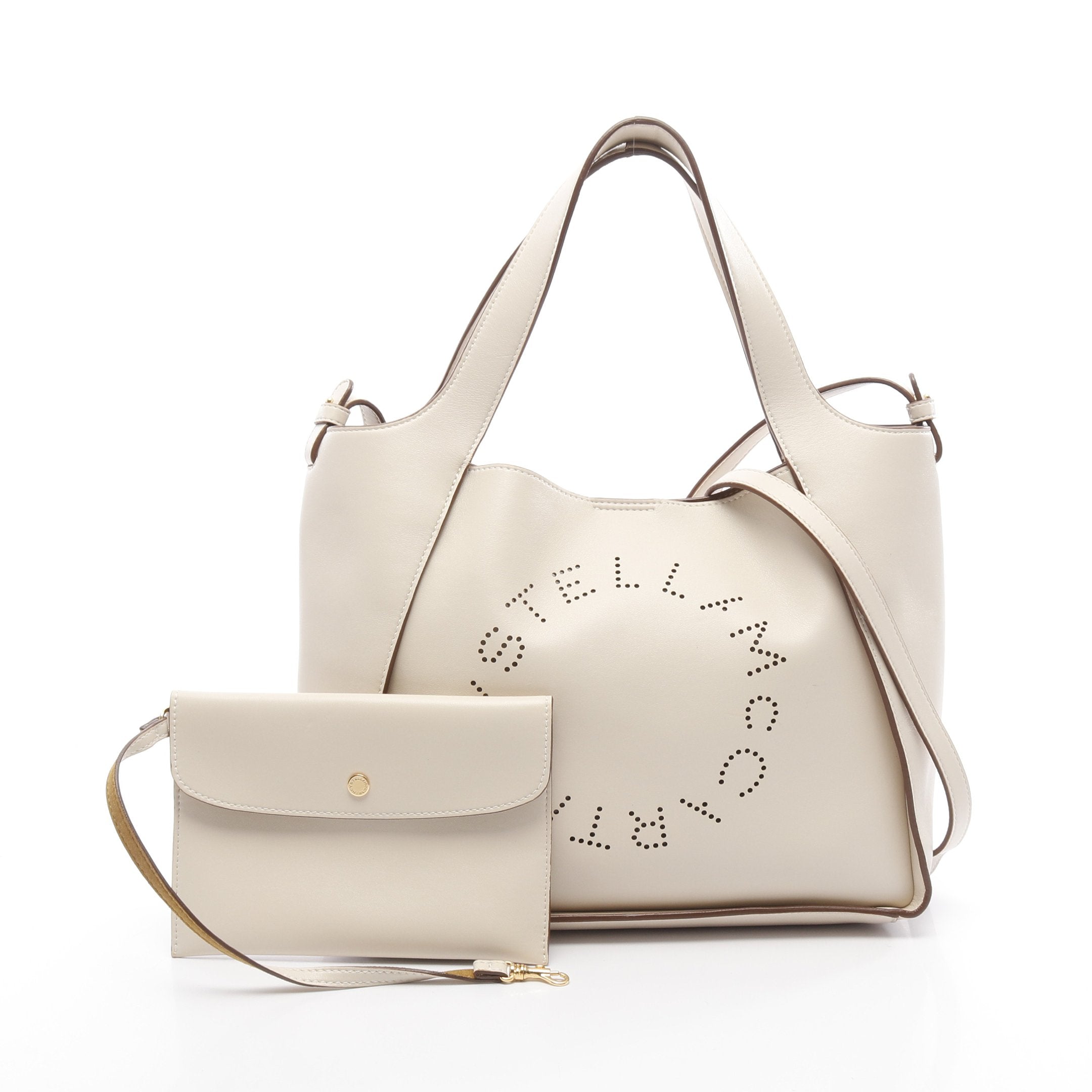 STELLA McCARTNEY アイボリー トートバッグ STELLA McCARTNEY アイボリー トートバッグ