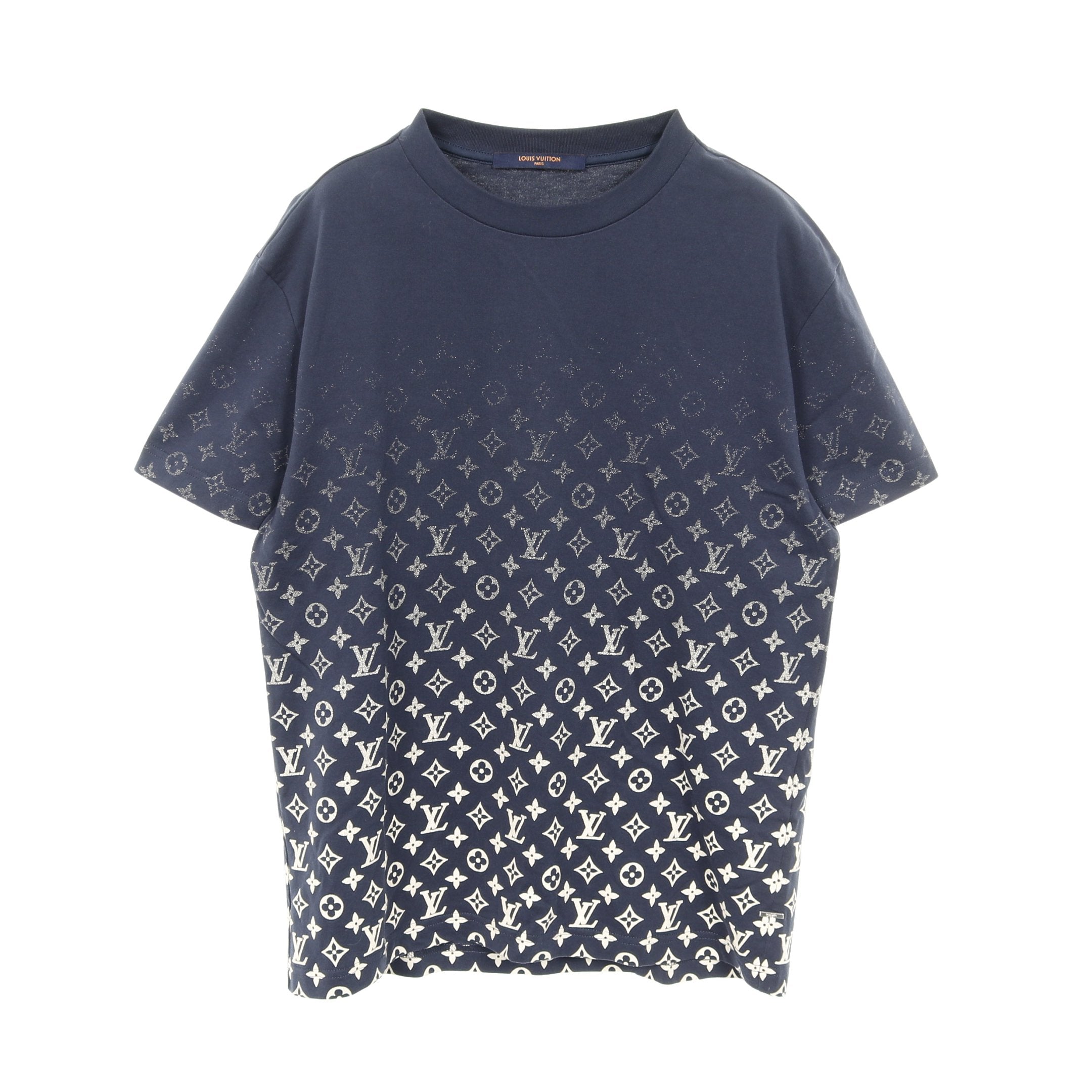 ニコLouis Vuitton ネイビー Tシャツ 中古・古着通販】LOUIS VUITTON (ルイ ヴィトン) NIGO (ニゴ) インター