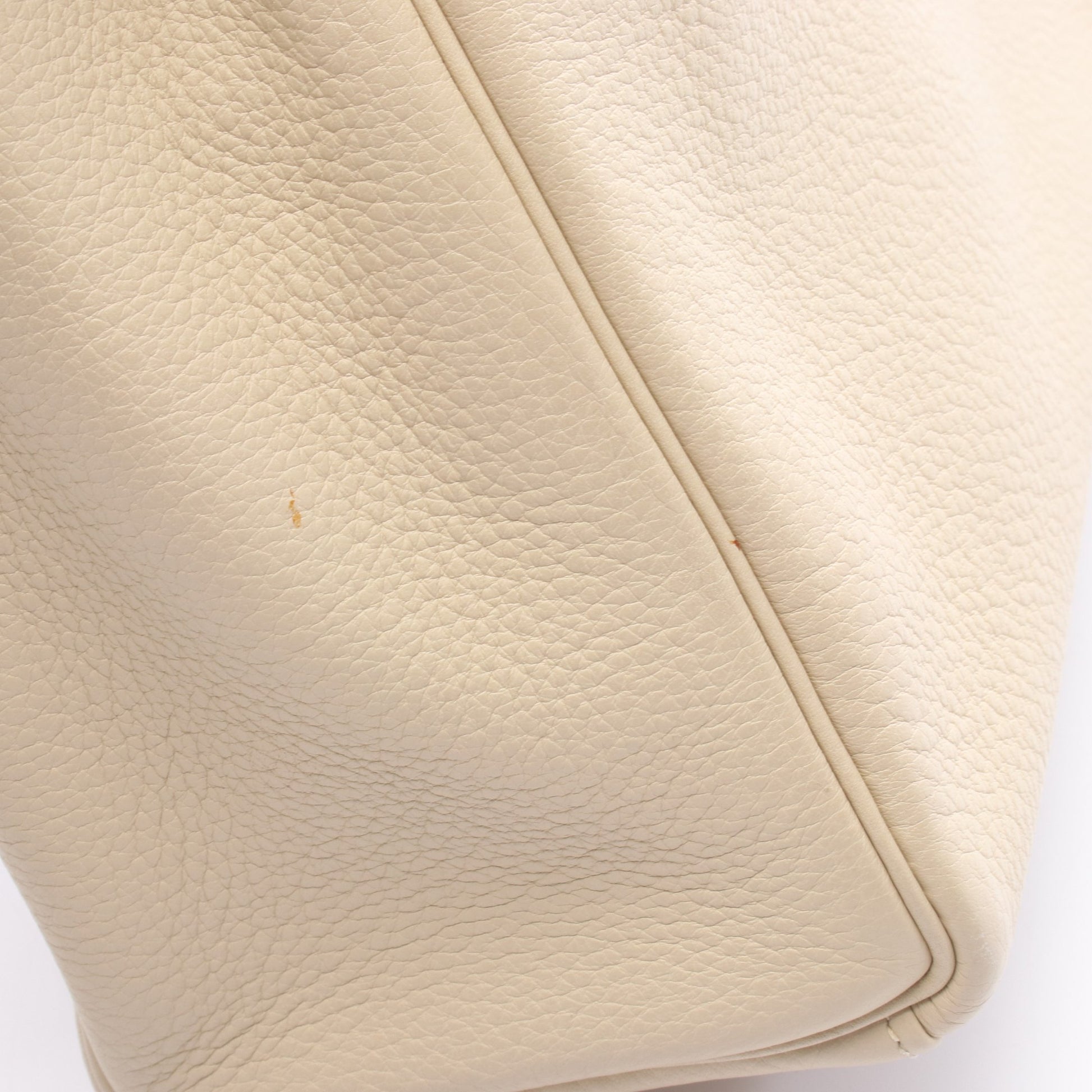 ケリー28 パルシュマン ハンドバッグ トリヨンクレマンス アイボリー シルバー金具 2WAY □L刻印 エルメス バッグ HERMES