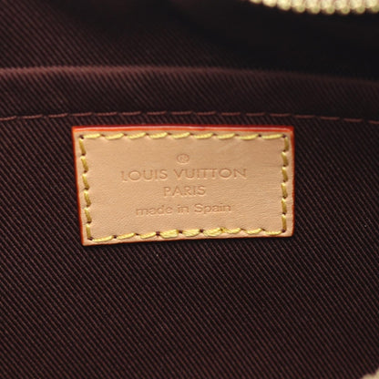 クロワッサン モノグラム ショルダーバッグ PVC レザー ブラウン ルイヴィトン バッグ LOUIS VUITTON