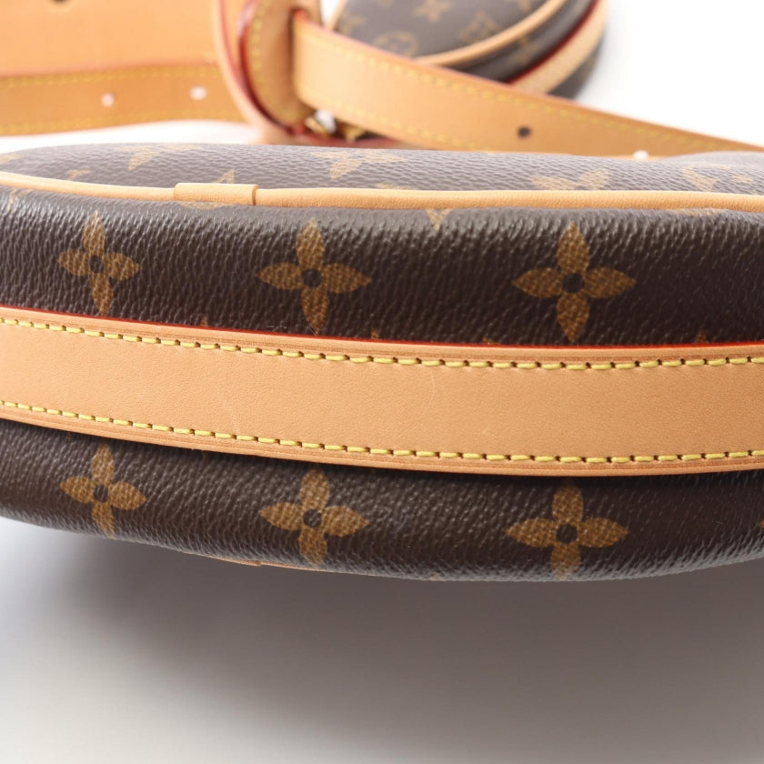クロワッサン モノグラム ショルダーバッグ PVC レザー ブラウン ルイヴィトン バッグ LOUIS VUITTON