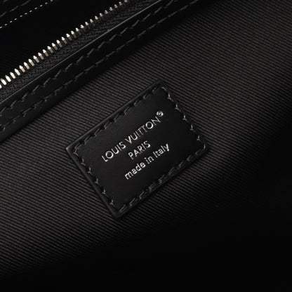 キーポル カーゴ バンドリエール 50 LVナイト ボストンバッグ レザー ブラック 2WAY ルイヴィトン バッグ LOUIS VUITTON