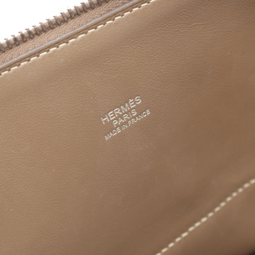 ボリード31 エトゥープ ハンドバッグ トリヨンクレマンス グレーブラウン シルバー金具 2WAY Y刻印 エルメス バッグ HERMES