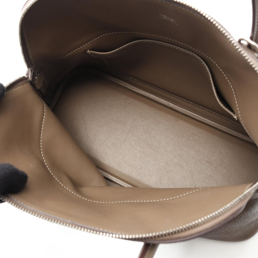 ボリード31 エトゥープ ハンドバッグ トリヨンクレマンス グレーブラウン シルバー金具 2WAY Y刻印 エルメス バッグ HERMES