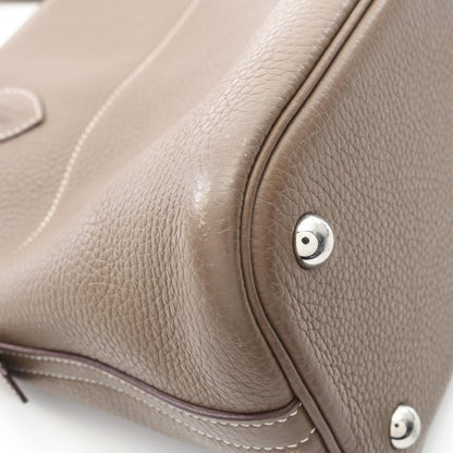 ボリード31 エトゥープ ハンドバッグ トリヨンクレマンス グレーブラウン シルバー金具 2WAY Y刻印 エルメス バッグ HERMES