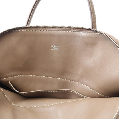 ボリード31 エトゥープ ハンドバッグ トリヨンクレマンス グレーブラウン シルバー金具 2WAY Y刻印 エルメス バッグ HERMES