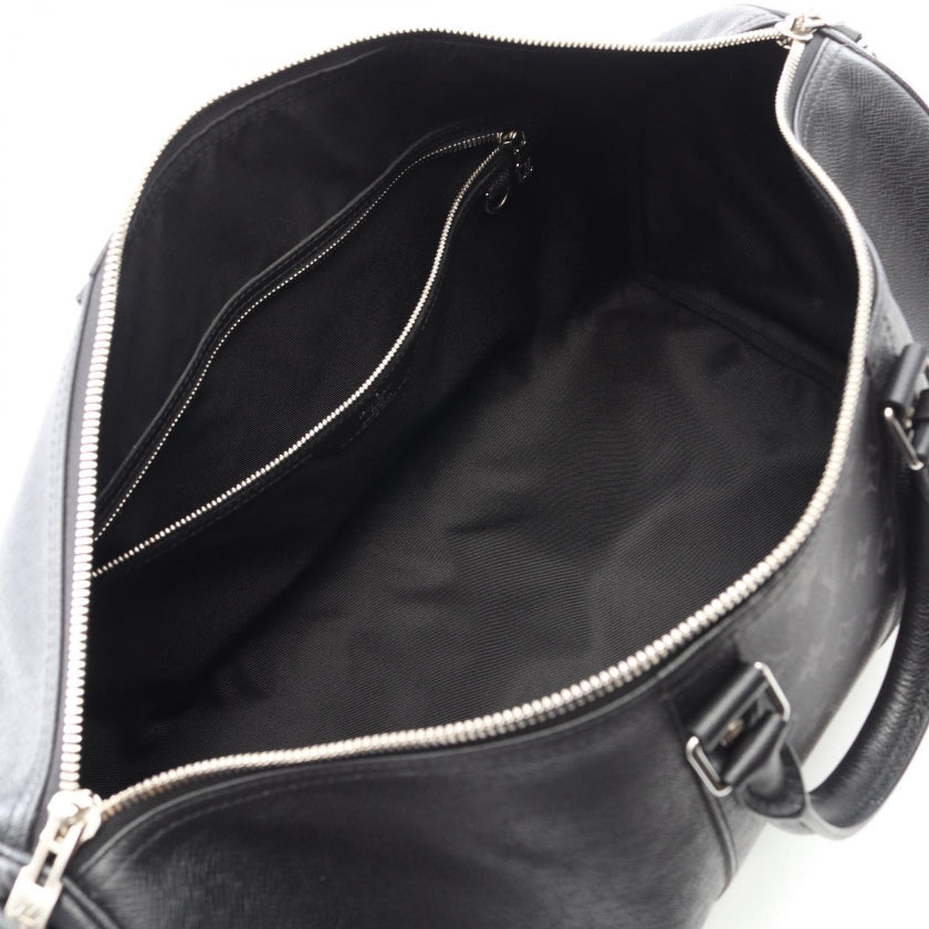 キーポル バンドリエール 50 タイガラマ ノワール ボストンバッグ レザー PVC ブラック 2WAY ルイヴィトン バッグ LOUIS VUITTON
