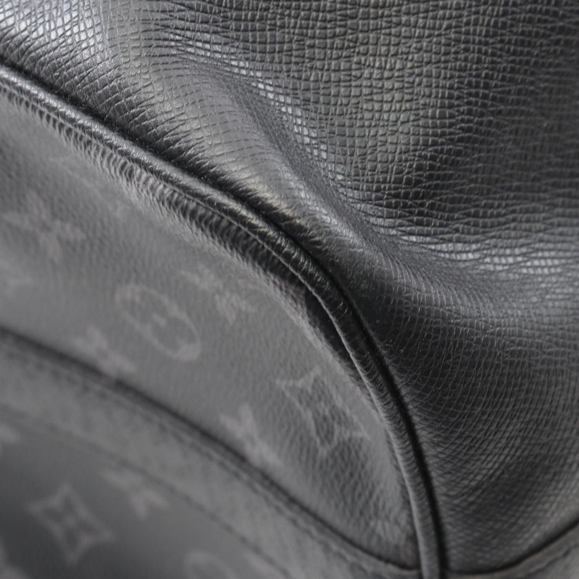 キーポル バンドリエール 50 タイガラマ ノワール ボストンバッグ レザー PVC ブラック 2WAY ルイヴィトン バッグ LOUIS VUITTON