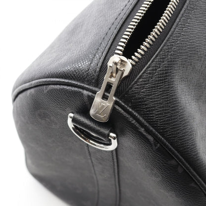 キーポル バンドリエール 50 タイガラマ ノワール ボストンバッグ レザー PVC ブラック 2WAY ルイヴィトン バッグ LOUIS VUITTON