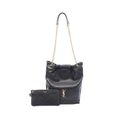 ジェイミー チェーンショルダーバッグ ラムスキン ブラック サンローランパリ バッグ SAINT LAURENT PARIS