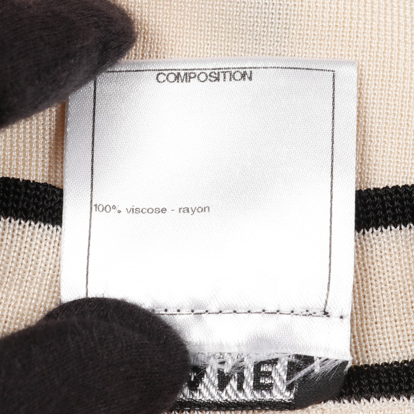 ココマーク アンサンブル カーディガン レーヨン ピンクベージュ ブラック 14C シャネル トップス CHANEL