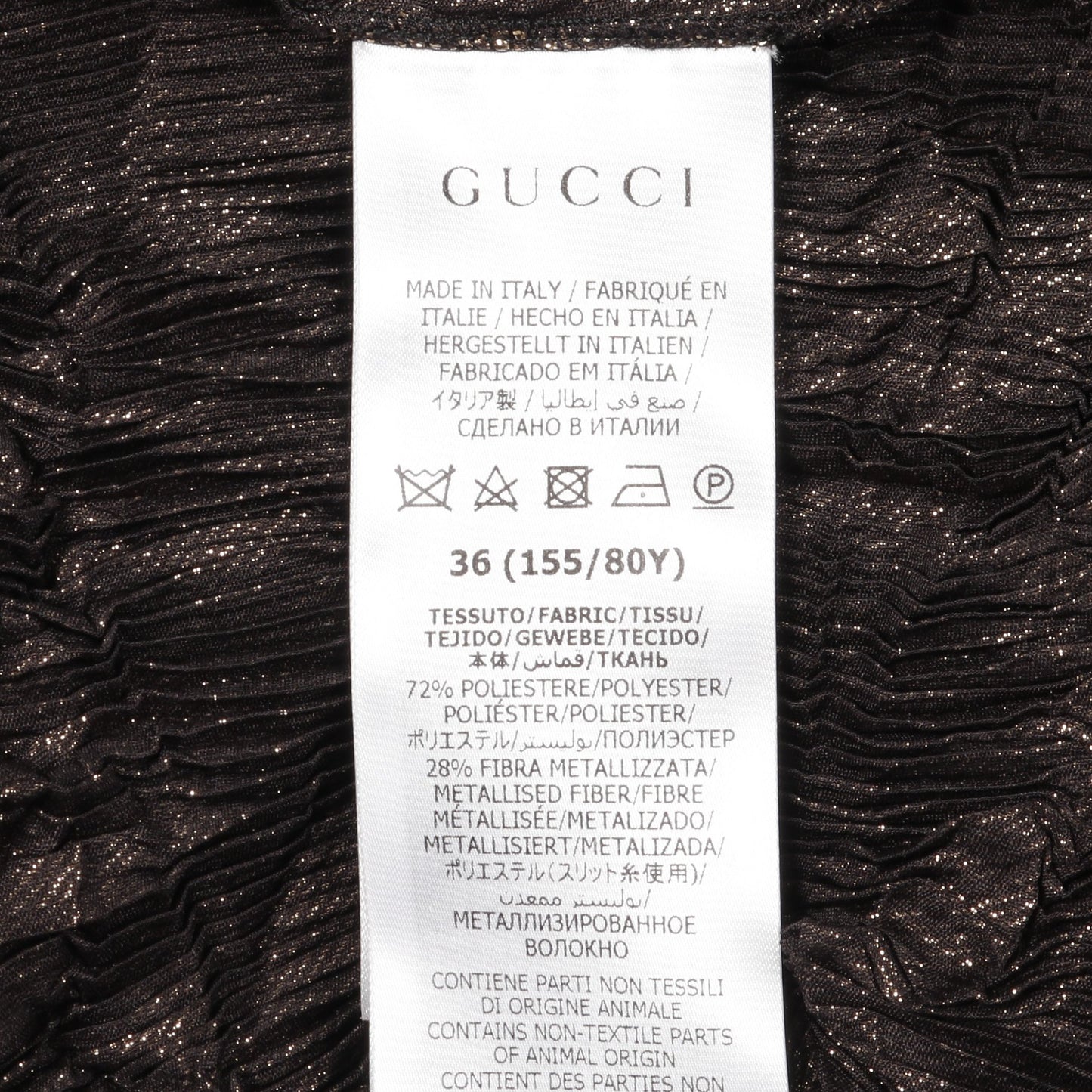 ワンピース ゴールド グッチ ワンピース GUCCI