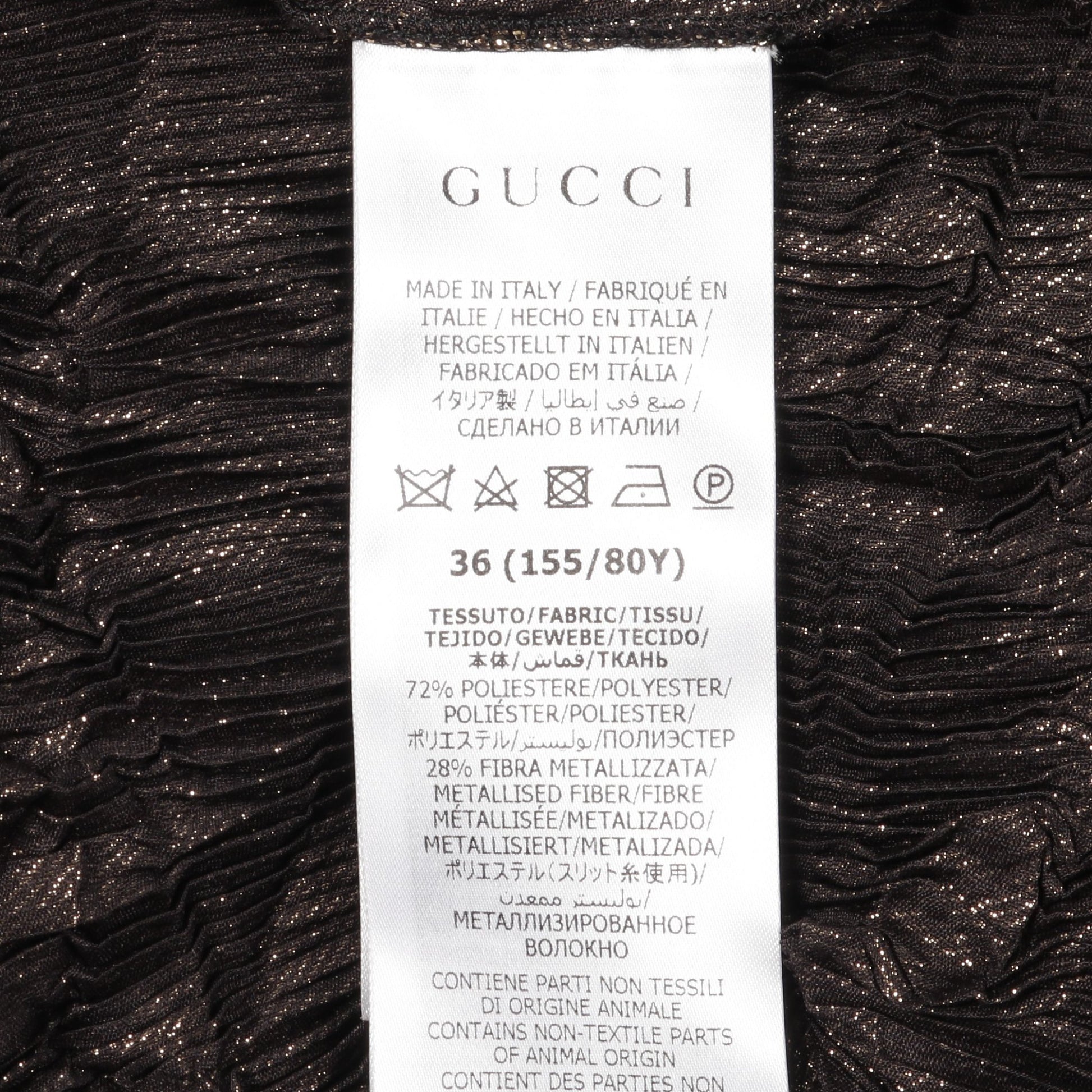 ワンピース ゴールド グッチ ワンピース GUCCI