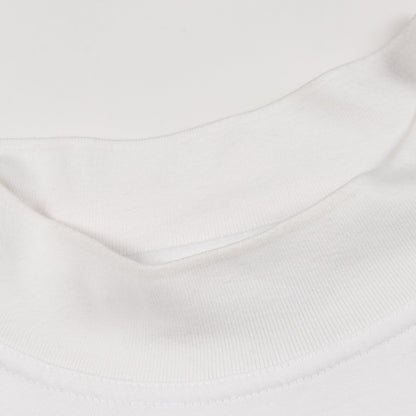 カノエ Tシャツ モックネック 半袖 コットン ホワイト ネイビー エルメス トップス HERMES