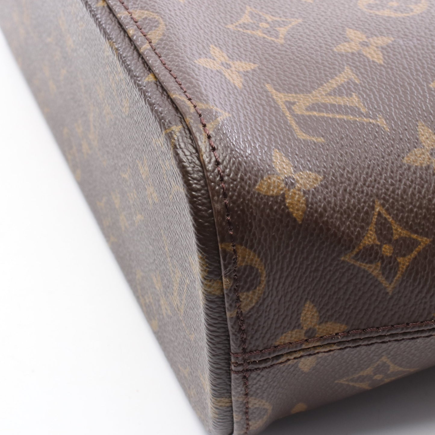 ヴァヴァンGM モノグラム ショルダーバッグ トートバッグ PVC レザー ブラウン ルイヴィトン バッグ LOUIS VUITTON