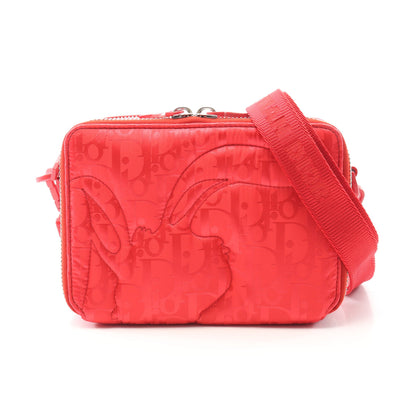 ChristianDior × ERL ミラージュ ショルダーバッグ ナイロン レザー レッド クリスチャンディオール バッグ Christian Dior
