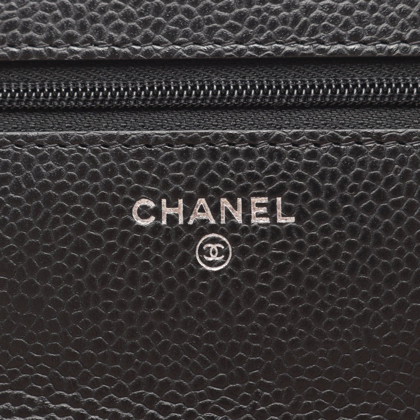 マトラッセ チェーンウォレット キャビアスキン ブラック シルバー金具 シャネル バッグ CHANEL