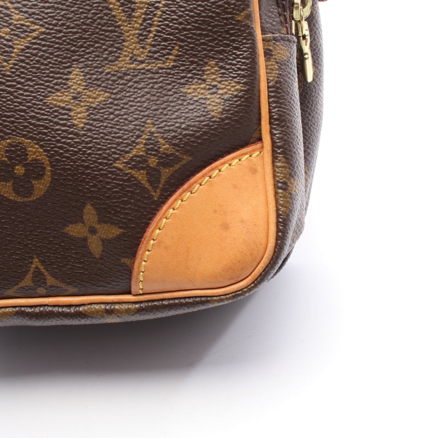 アマゾン モノグラム ショルダーバッグ PVC レザー ブラウン ルイヴィトン バッグ LOUIS VUITTON