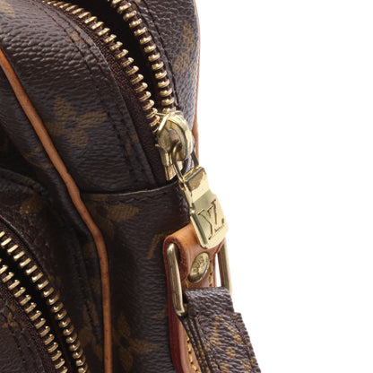 アマゾン モノグラム ショルダーバッグ PVC レザー ブラウン ルイヴィトン バッグ LOUIS VUITTON