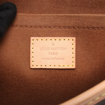 ソローニュ モノグラム ショルダーバッグ PVC レザー ブラウン ルイヴィトン バッグ LOUIS VUITTON