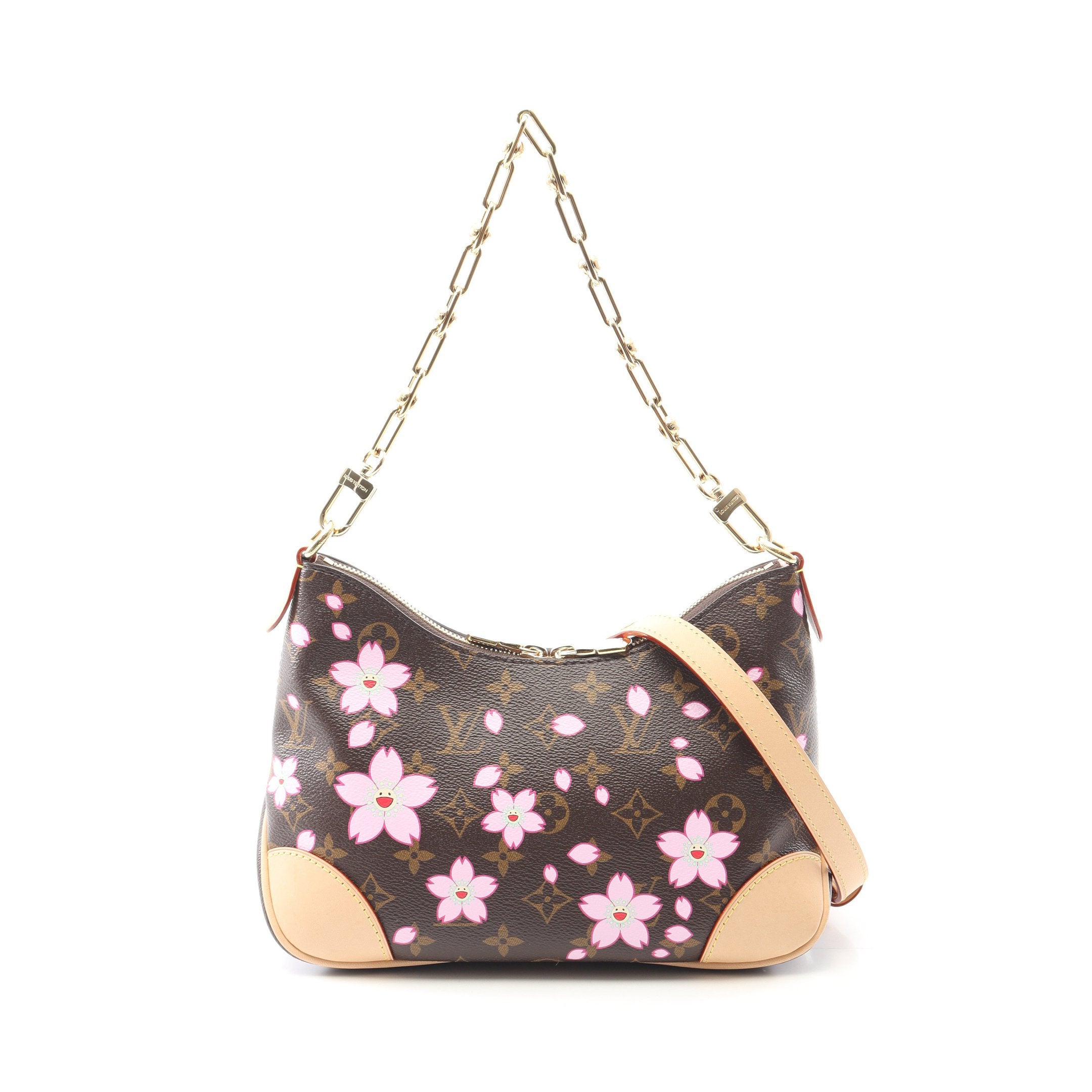 LOUIS VUITTON × 村上隆 ブーローニュ PM モノグラム サクラ