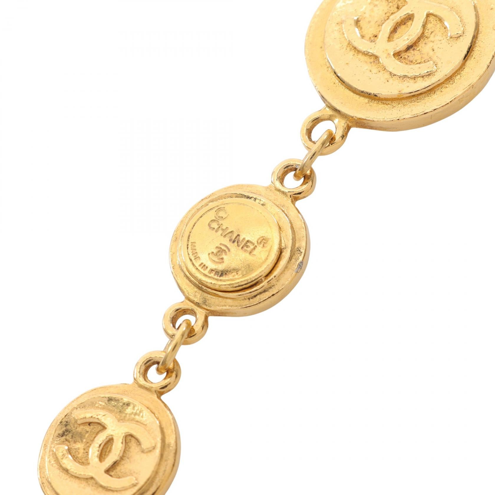 ココマーク コイン ネックレス GP ゴールド ヴィンテージ