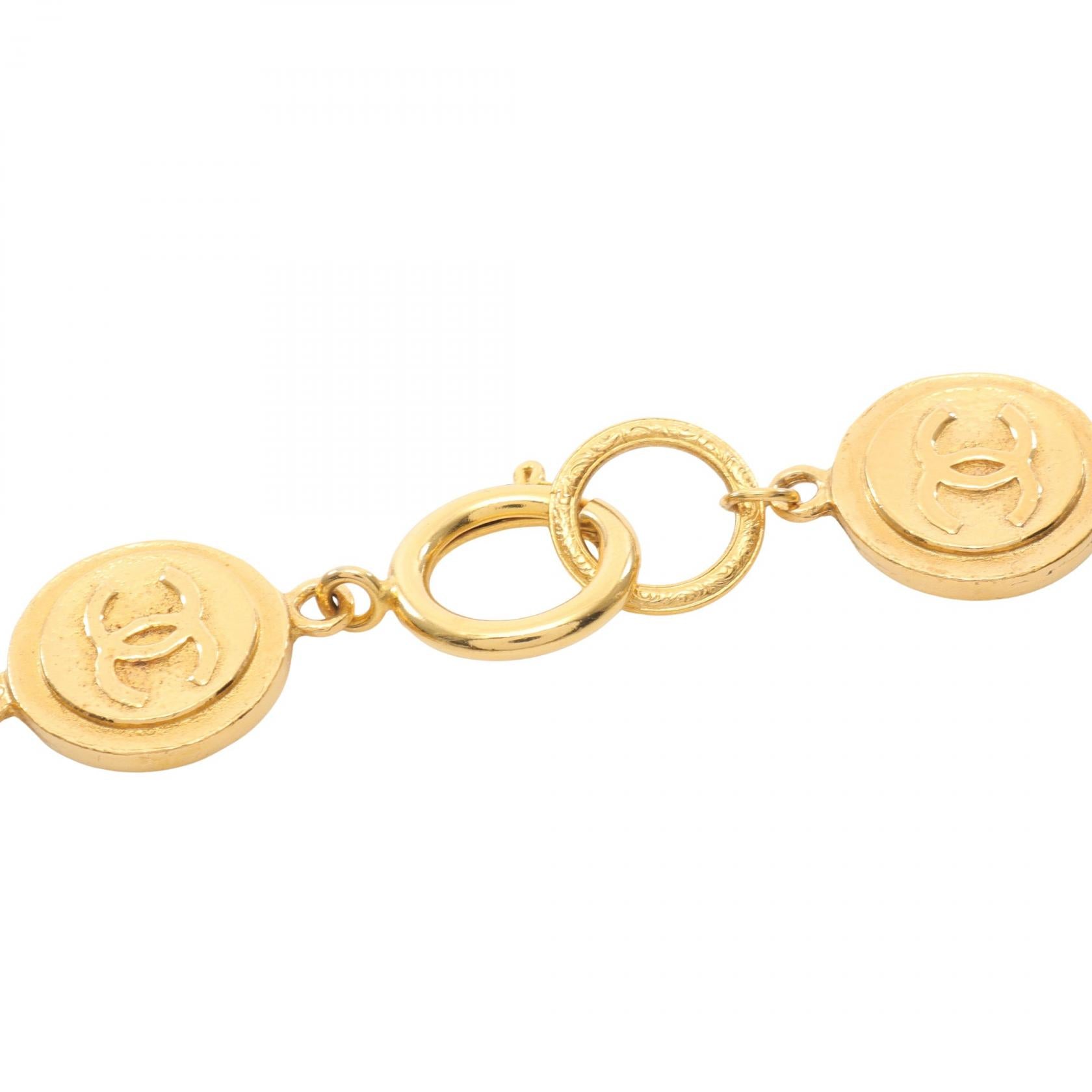 ココマーク コイン ネックレス GP ゴールド ヴィンテージ