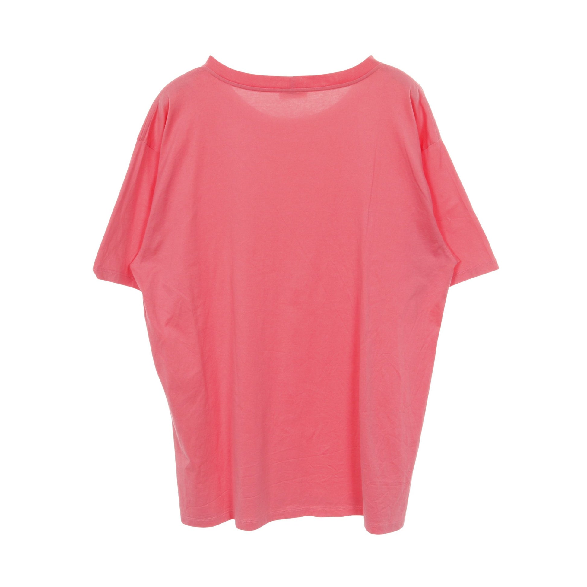 ルーズ Tシャツ ロゴプリント コットン ピンク セリーヌ トップス CELINE