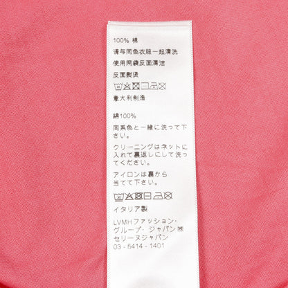 ルーズ Tシャツ ロゴプリント コットン ピンク セリーヌ トップス CELINE