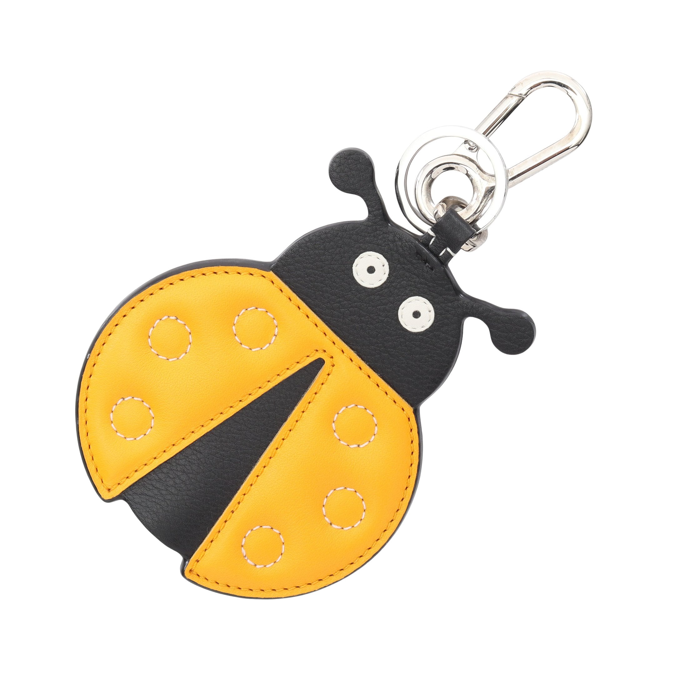 未使用 ロエベ バッグチャーム キーホルダー てんとう虫