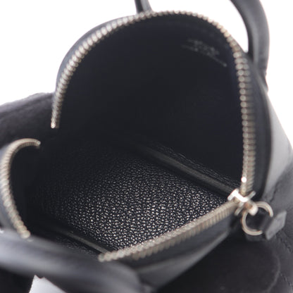 ボリード シャーク バッグチャーム ヴォースイフト ネイビー シルバー金具 W刻印 エルメス 財布・小物 HERMES