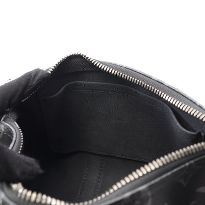 キーポル バンドリエール 25 モノグラムエクリプス ハンドバッグ PVC レザー ブラック グレー 2WAY ルイヴィトン バッグ LOUIS VUITTON