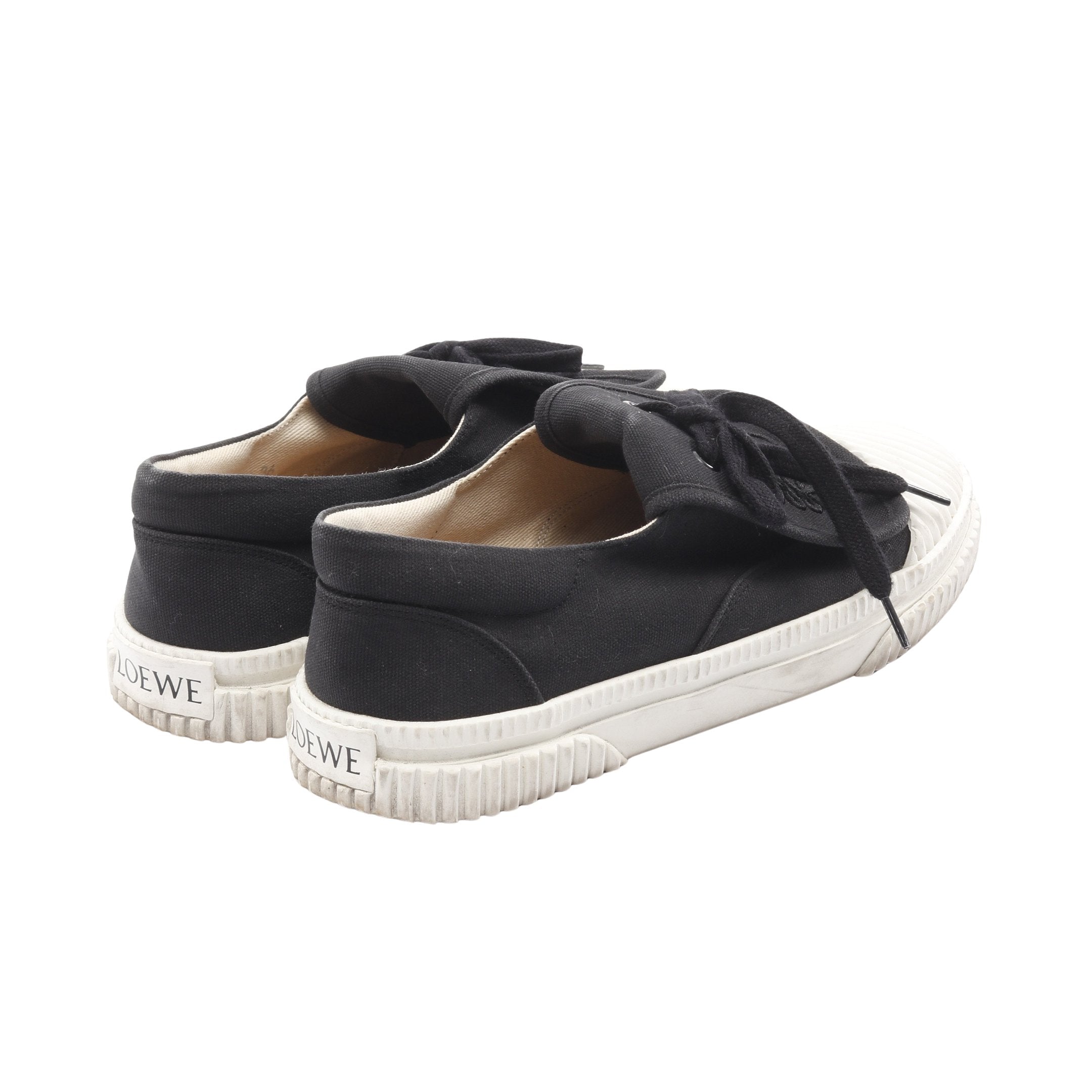 LOEWE ロエベ - アナグラム フラップ スニーカー(キャンバス) LOEWE