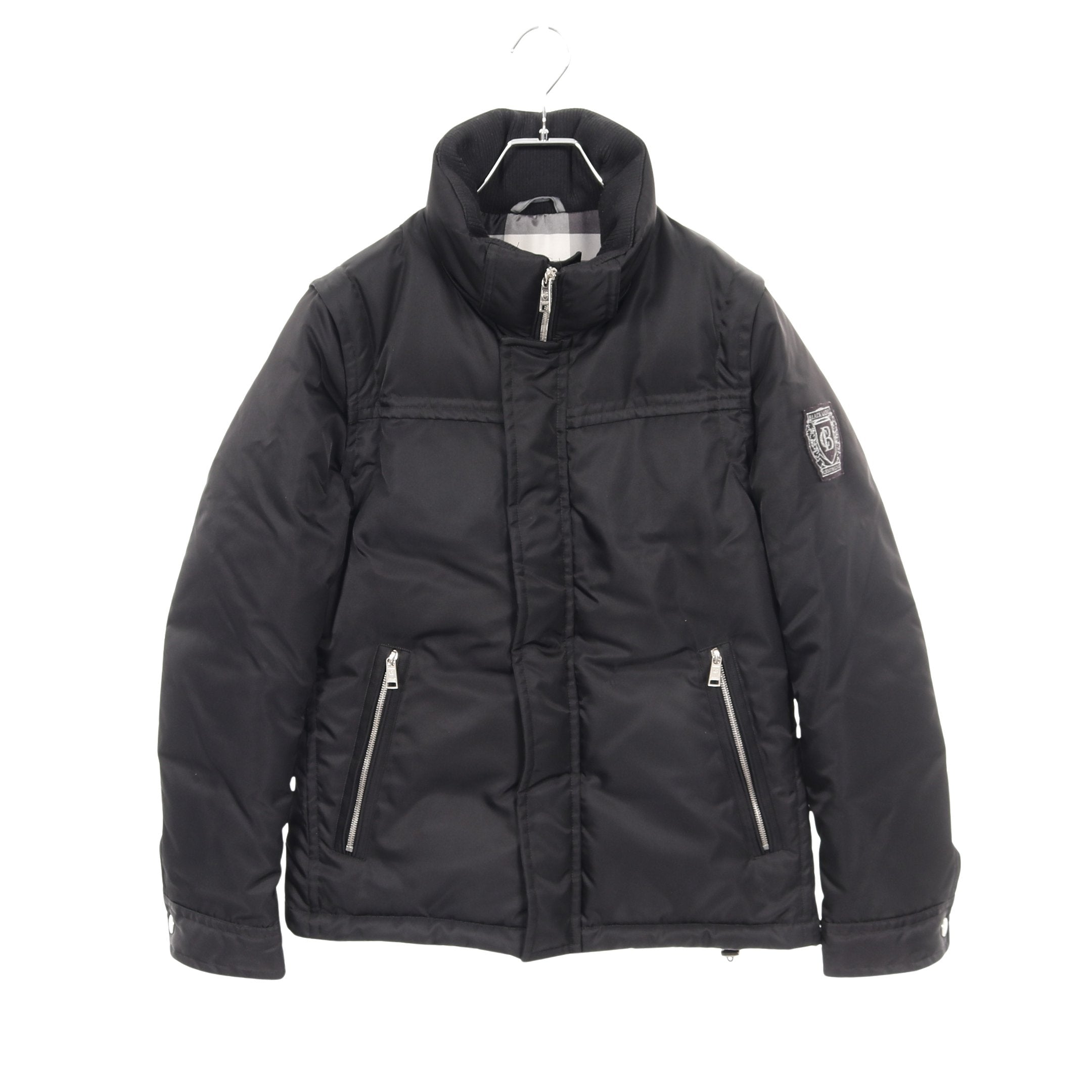 極美品　ブラックレーベル　クレストブリッジ　2ＷＡＹ　ダウンジャケット　　黒　Ｍ 中古・古着通販】BLACK LABEL CRESTBRIDGE (ブラックレーベル クレスト