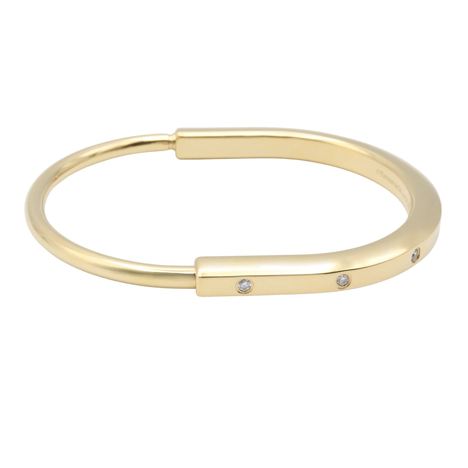 ロック ブレスレット 8PD ブレスレット K18（イエローゴールド） ダイヤモンド クリア ティファニー アクセサリー TIFFANY & Co.