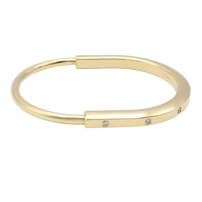 ロック ブレスレット 8PD ブレスレット K18（イエローゴールド） ダイヤモンド クリア ティファニー アクセサリー TIFFANY & Co.