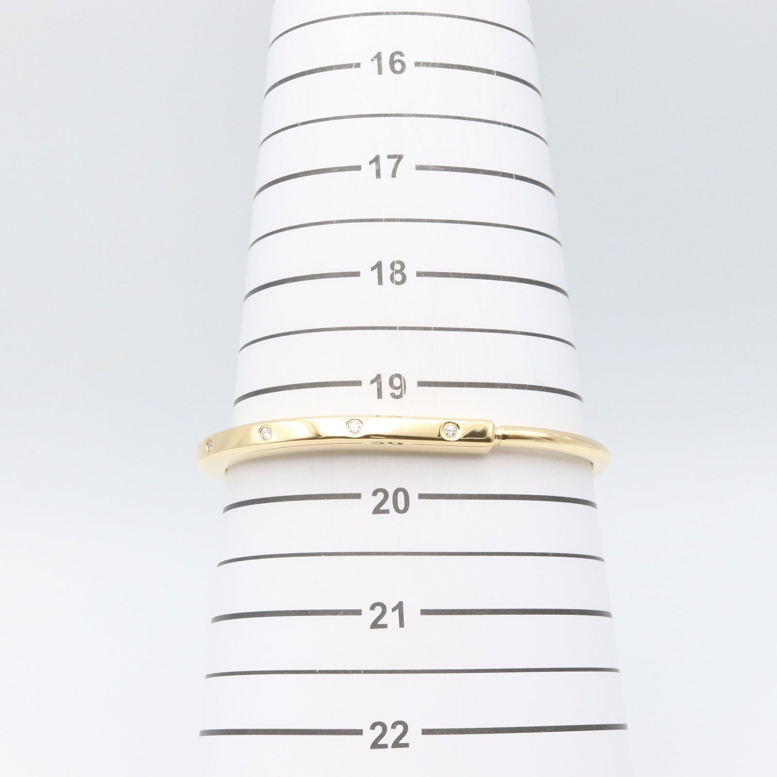 ロック ブレスレット 8PD ブレスレット K18（イエローゴールド） ダイヤモンド クリア ティファニー アクセサリー TIFFANY & Co.