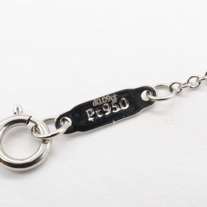 ソレスト タンザナイト ダイヤ ネックレス ネックレス Pt950プラチナ ダイヤモンド タンザナイト クリア ブルー ティファニー アクセサリー TIFFANY & Co.
