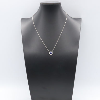 ソレスト タンザナイト ダイヤ ネックレス ネックレス Pt950プラチナ ダイヤモンド タンザナイト クリア ブルー ティファニー アクセサリー TIFFANY & Co.