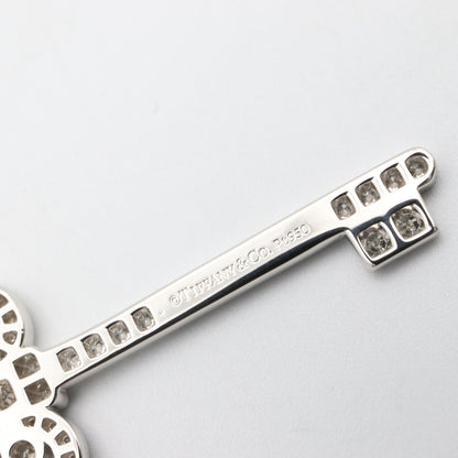 フルール ドリス キー ダイヤ ネックレス ネックレス Pt950プラチナ ダイヤモンド クリア ティファニー アクセサリー TIFFANY & Co.