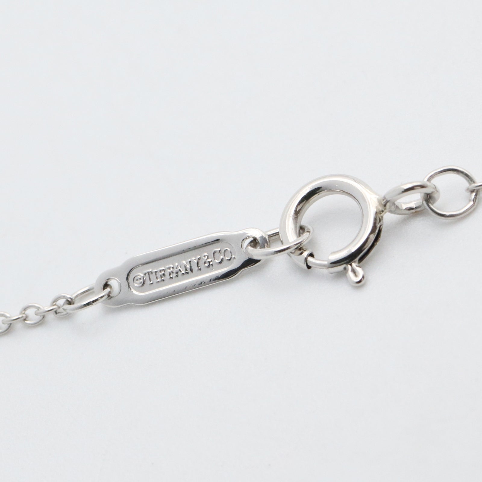 フルール ドリス キー ダイヤ ネックレス ネックレス Pt950プラチナ ダイヤモンド クリア ティファニー アクセサリー TIFFANY & Co.