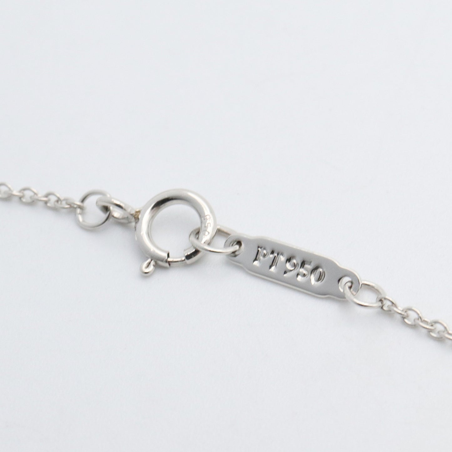 フルール ドリス キー ダイヤ ネックレス ネックレス Pt950プラチナ ダイヤモンド クリア ティファニー アクセサリー TIFFANY & Co.