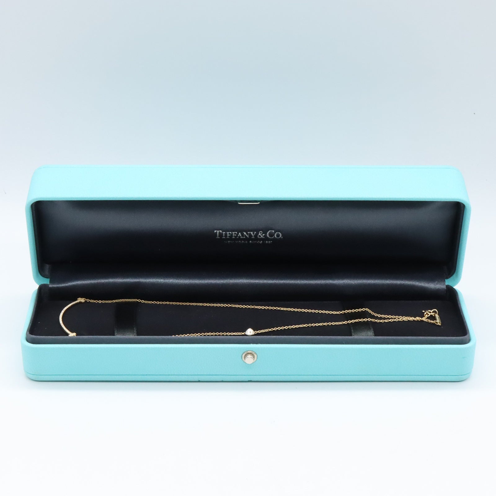 Tスマイル スモール ネックレス ダイヤ ネックレス K18（イエローゴールド） ダイヤモンド クリア ティファニー アクセサリー TIFFANY & Co.