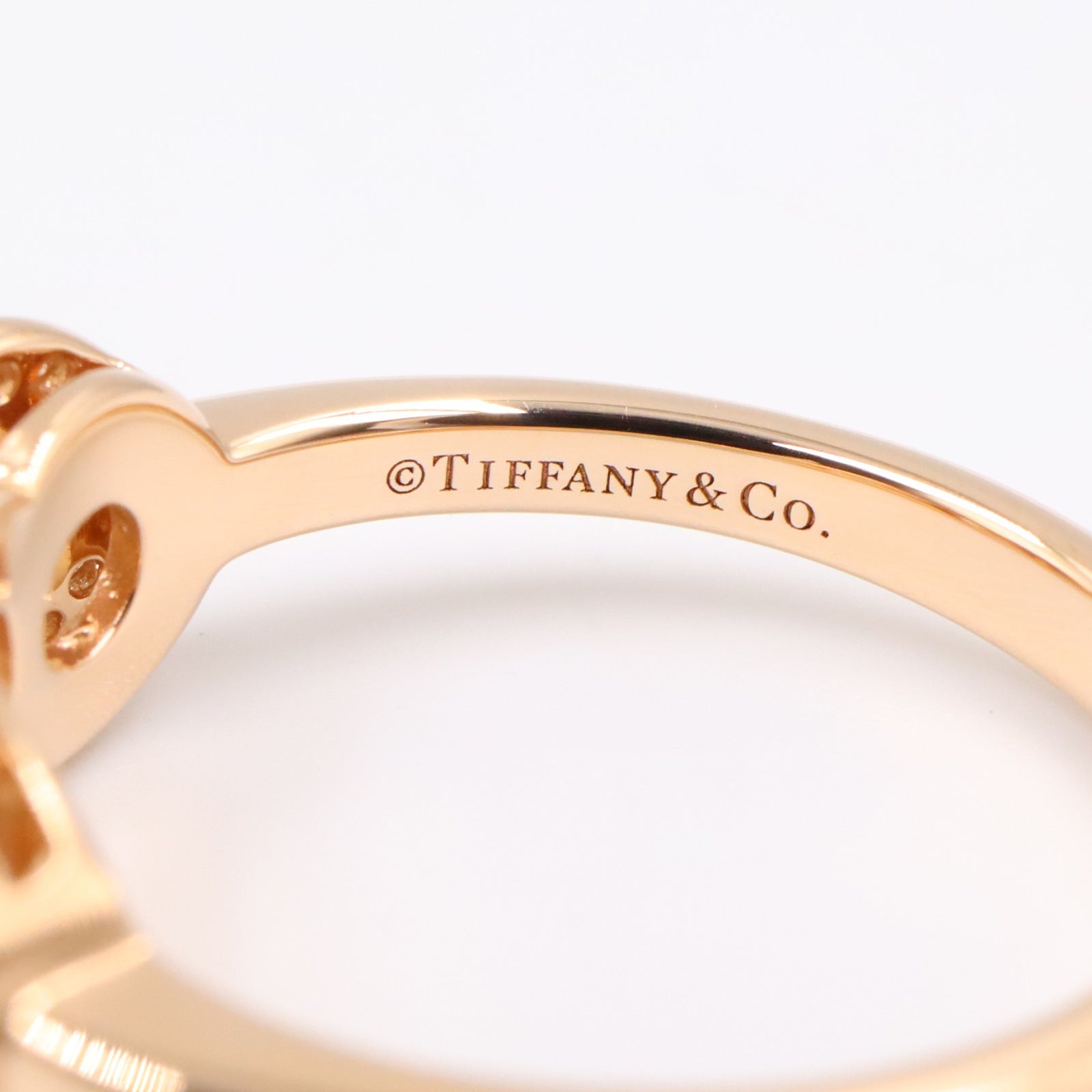 サークレット ダイヤ リング リング 指輪 K18PG（ピンクゴールド） ダイヤモンド クリア ティファニー アクセサリー TIFFANY & Co.