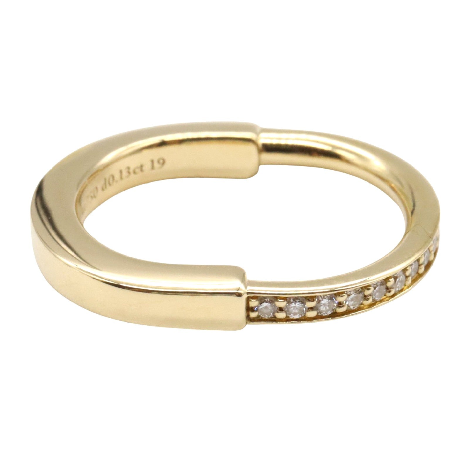 ロック ダイヤ リング リング 指輪 K18（イエローゴールド） ダイヤモンド クリア ティファニー アクセサリー TIFFANY & Co.