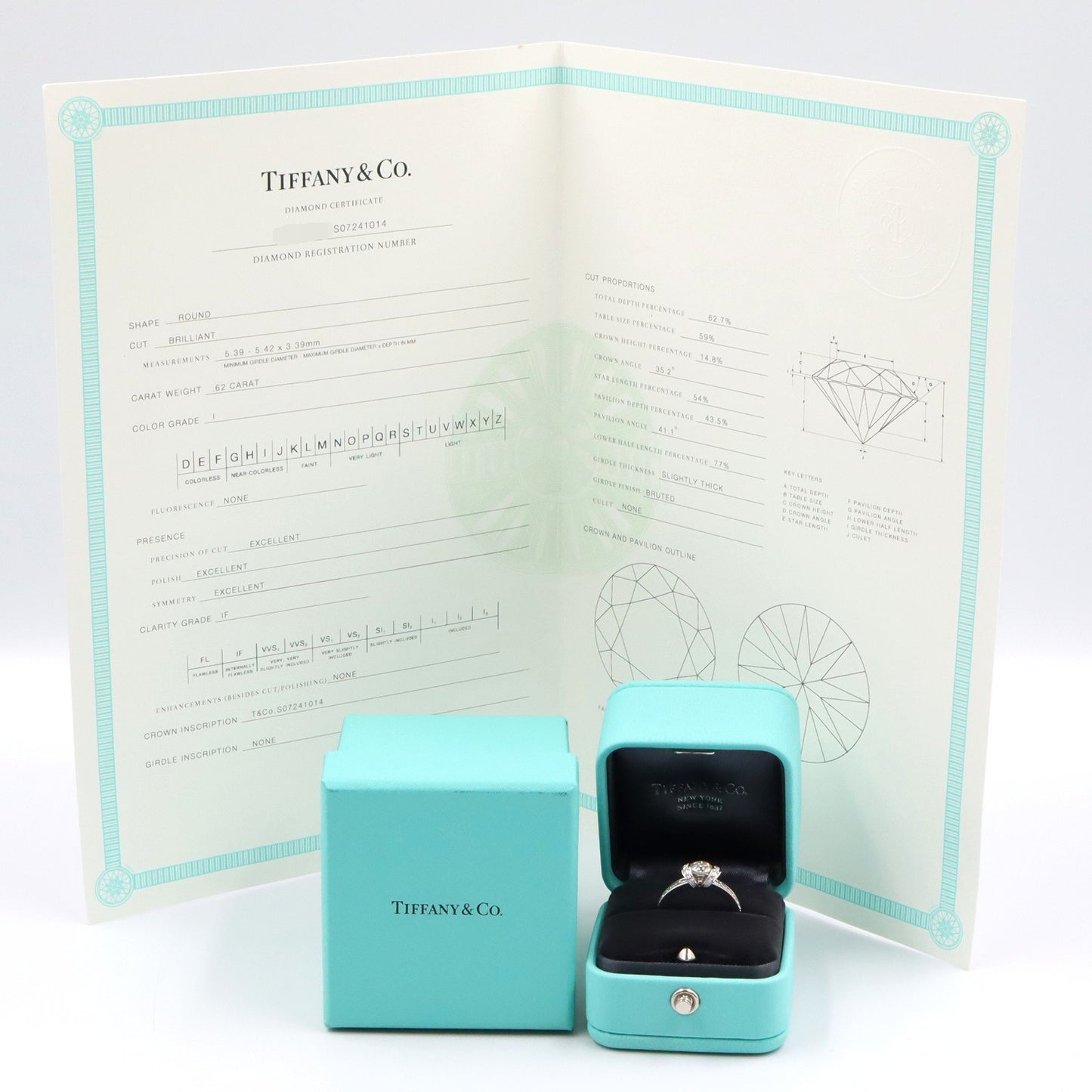 リボン エンゲージメント リング ダイヤ リング 指輪 Pt950プラチナ ダイヤモンド クリア ティファニー アクセサリー TIFFANY & Co.