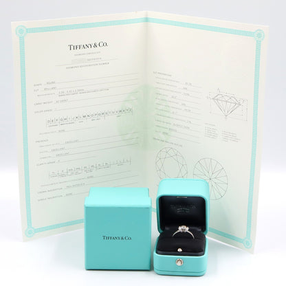 リボン エンゲージメント リング ダイヤ リング 指輪 Pt950プラチナ ダイヤモンド クリア ティファニー アクセサリー TIFFANY & Co.