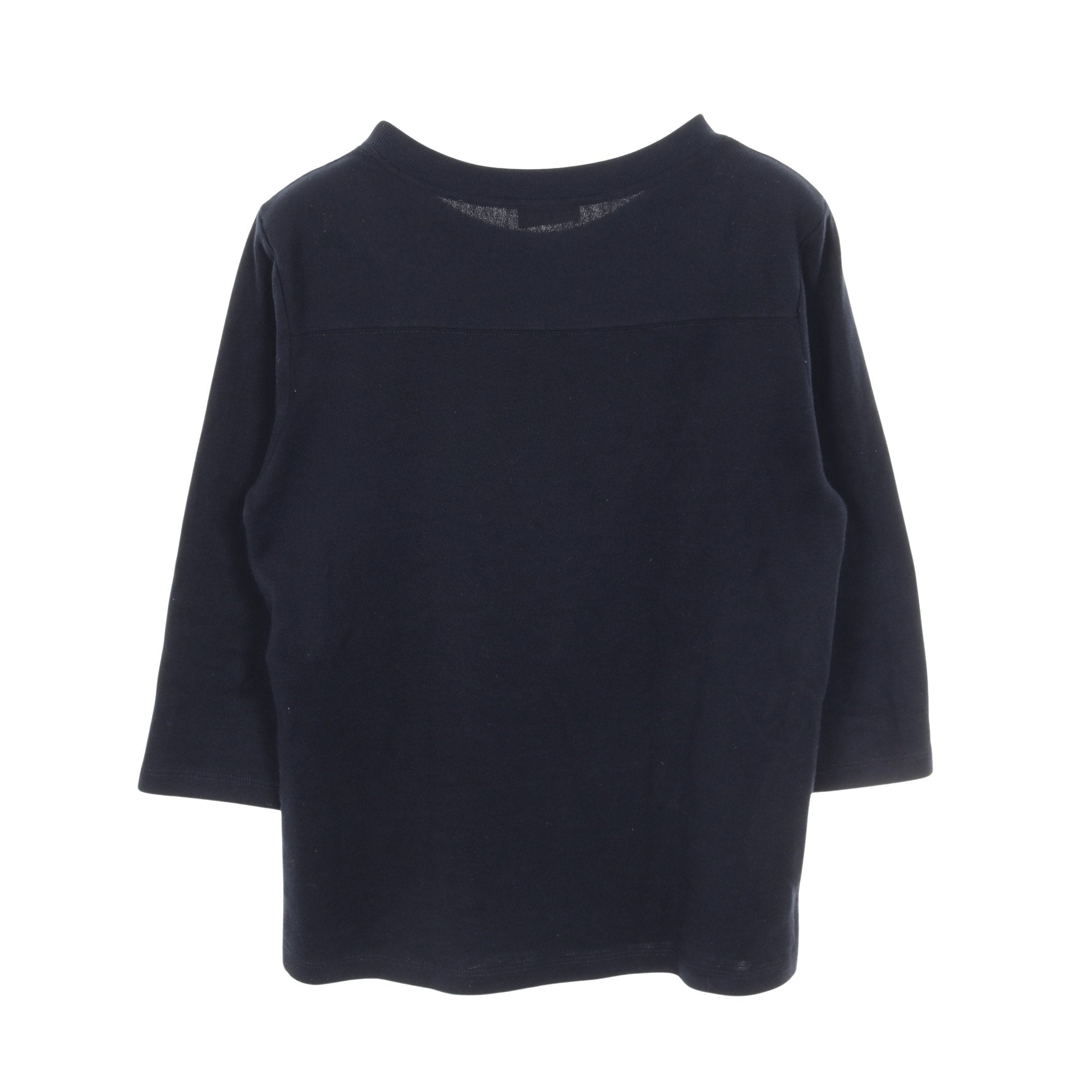 極美品 CELINE 正規品 フロッキー カレッジロゴ リンガーTシャツ S 関税・送料込 CELINE カレッジ クラックド ブランドロゴTシャツ