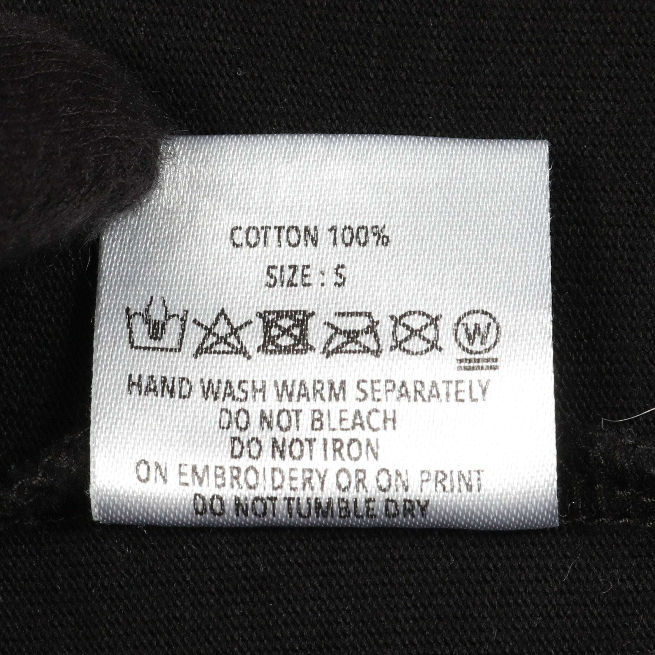 Tシャツ クルーネック プリント コットン ブラック ゴッドセレクション