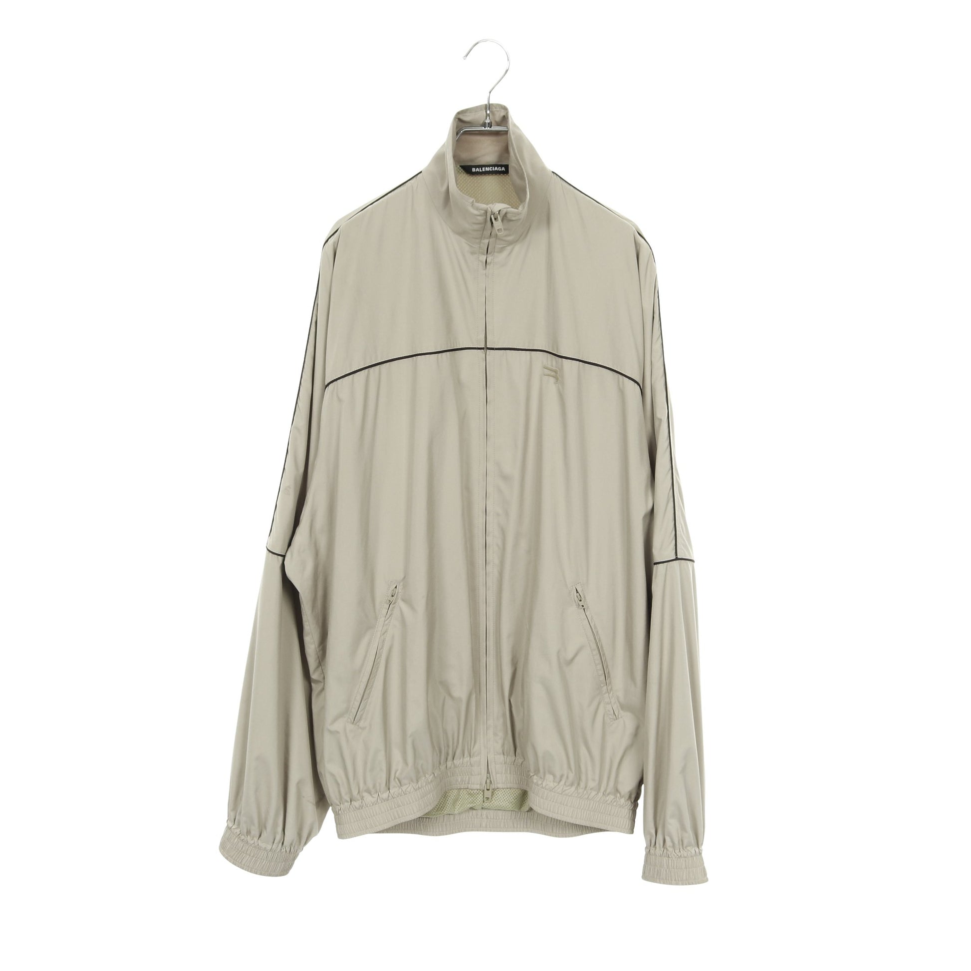 TRACKSUIT JACKET ナイロンジャケット グレーグリーン バレンシアガ 